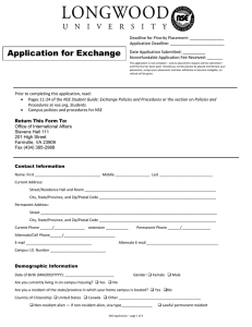 Application for Exchange