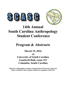 SCASC 2016 Program