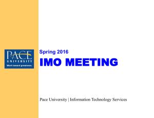 IMO Meeting PowerPoint Presentation