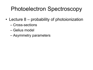 Photoionization Cross-sections