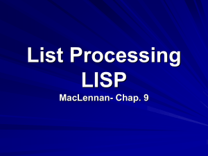 Maclennan-chap9-Lisp.ppt