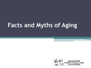 Facts and Myths of Aging presented by John Mastronardi from Aging In America