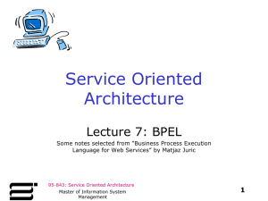 Introductory BPEL
