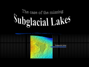 Subglacial Lakes