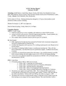 ACITC - Meeting Minutes - 02-16-2007.doc