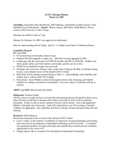 ACITC - Meeting Minutes - 03-16-2007.doc