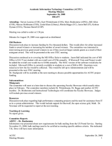 ACITC - Meeting Minutes - 09-26-2008.doc