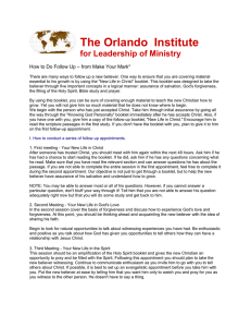 The Orlando  Institute for Leadership of Ministry