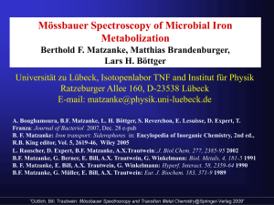 Matzanke_Microbial Iron Metabolization.ppt