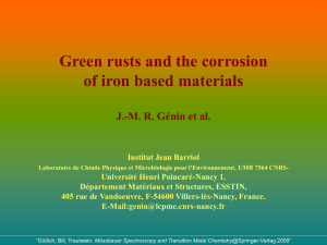 Genin_Green rust corrosion.ppt