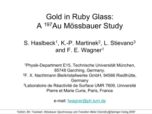 Wagner Gold Glass.ppt