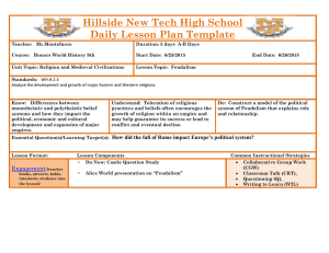 Hillside New Tech High School Daily Lesson Plan Template