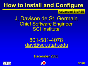 Installation and configuration