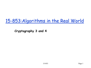 Public-Key Cryptosystems, RSA (. ppt )