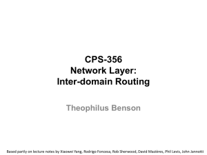 L10 - Inter-domain routing 1 (Intro to BGP)