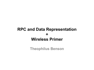 L20 - Data, RPC and Wireless