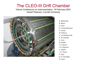 The CLEO-III Drift Chamber Vienna Conference on Instrumentation, 19-February-2001