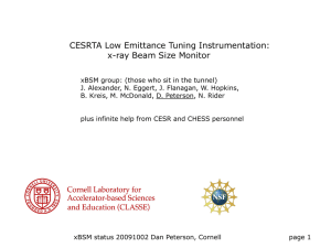 CESRTA Low Emittance Tuning Instrumentation: x-ray Beam Size Monitor