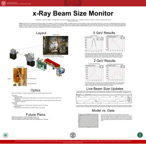 x-Ray Beam Size Monitor