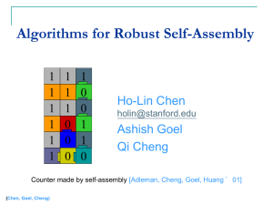 Error Correction Assembly: Goel PPT