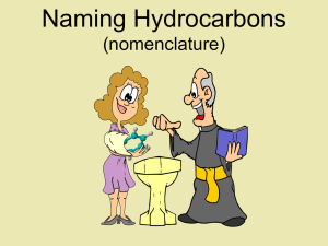 Organic Chemistry - Powerpoint