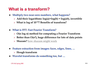 What is a transform?