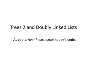 CS100-Trees 2 and Doubly Linked Lists.pptx
