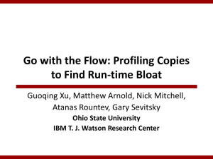 Go with the Flow: Profiling Copies to Find Run-time Bloat