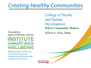 Download the Collaborating for Health and Wellness presentation (PowerPoint)