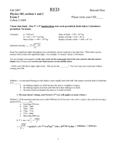 Old 105 exam 3 - solutions. doc
