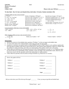 Exam 1 - actual exam