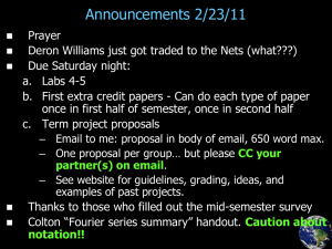 Lecture 21 - beats, uncertainty