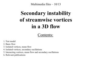 10. Secondary instability of streamwise vortices in a 3D flow.ppt