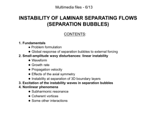 Instability of laminar separating flows.ppt