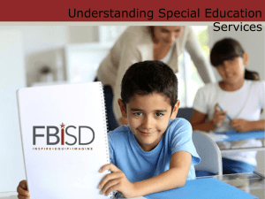 Understanding Special Education Services