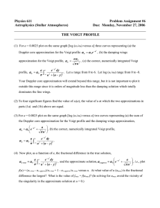 Physics 611 Problem Assignment #6