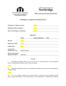 Workshop Proposal Form (.doc)