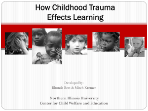 How Childhood Trauma Effects Learning