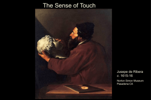 The Sense of Touch Jusepe de Ribera . 1615-16 c