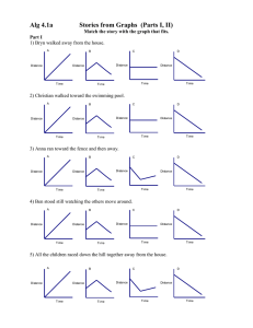 CBRs and Stories from Graphs Parts 1 and 2