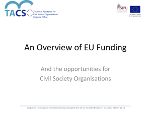 Overview of EU Financial Assistance