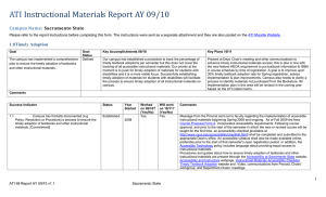 Year 4 Instructional Materials Accessibility Report (Draft)