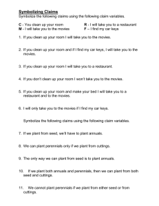 Symbolizing Sentences: Practice 2