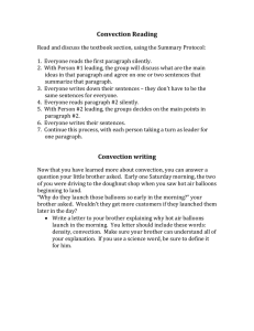 Reading and Writing Handout