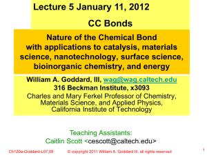 Lecture 5 January 11, 2012 CC Bonds