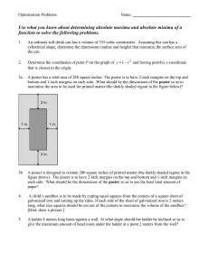 Optimization Problems