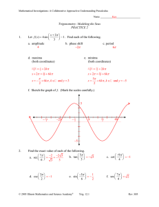 Trig 12.2 Solutions
