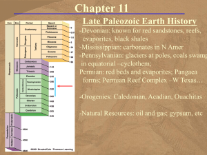 Chapter 11 - Late Paleozoic