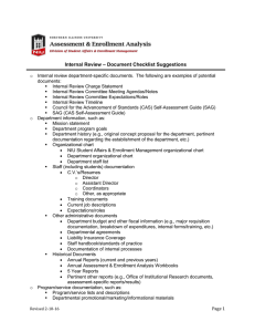 FY17 Internal Review Document Checklist Suggestions