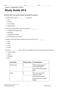 chapter 20 section 2 and 3 study guides